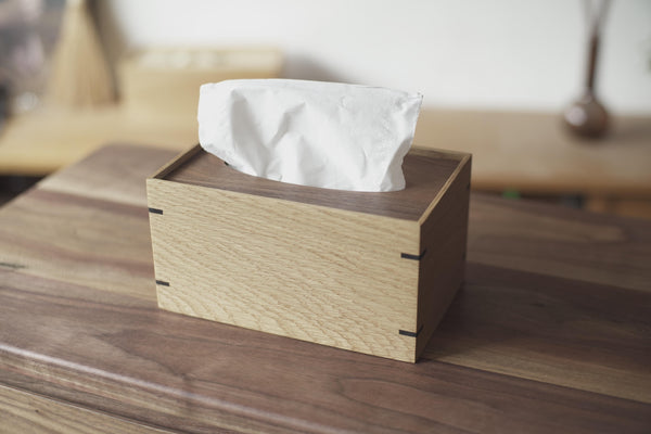 Tissue Box (wood lid) - Pre-order (leadtime two weeks)