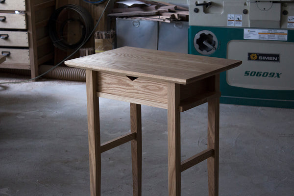 Pedestal Console Table