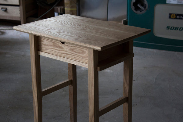 Pedestal Console Table