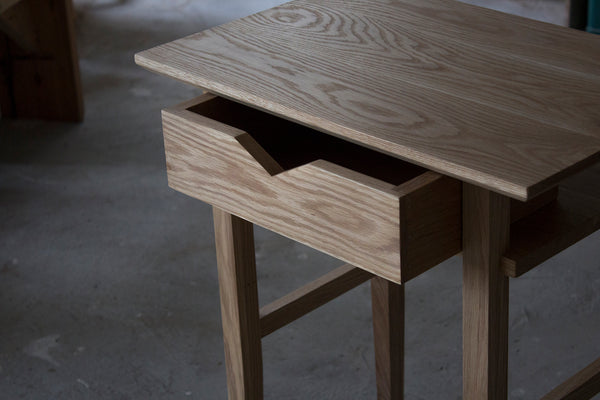 Pedestal Console Table