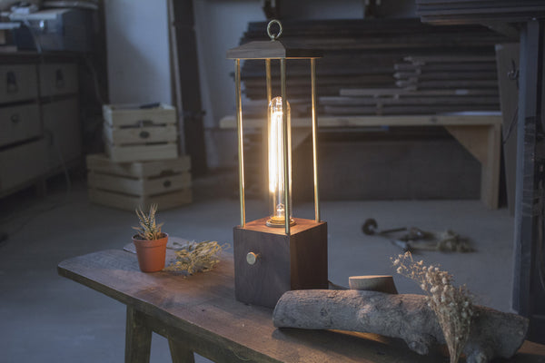 Wooden Table Lamp