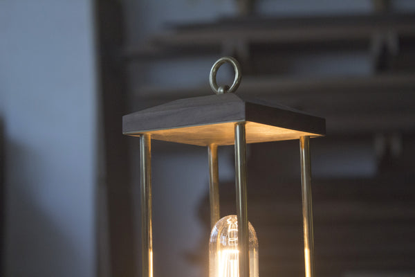 Wooden Table Lamp